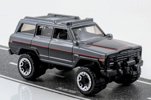 1988 Jeep Wagoneer / Gray & Black / Hot Wheels / 2023 - Picture 1 of 2