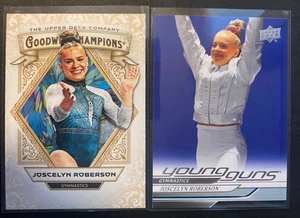 2025 Upper Deck Goodwin Champions Joscelin Roberson Base #39 + Young Guns - Picture 1 of 2