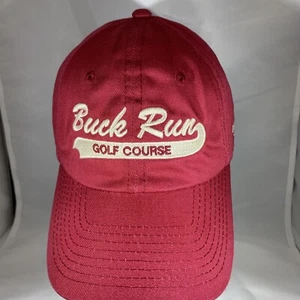 Buck Run Golf Course Hat / Cap 2015 Interleague Champs StrapBack Red - Picture 1 of 10