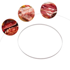 Hoja de sierra de cinta de 1650 mm x 0,56 mm x W16 mm 5 piezas 4 TPI sin fin cortador de carnicero de hueso de carne - Imagen 1 de 12