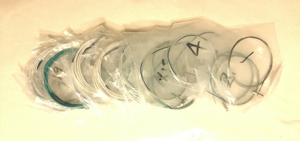 Strings for guzheng (Jung, koto, Gayageum) - whole set of 21 strings (#1-#21) - Image 1 of 1