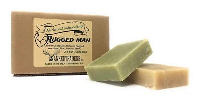 YANKEETRADERS Rugged Man Assortment - Natural, Vegan, Soap / 2, 4 oz bars - Image 1 of 3