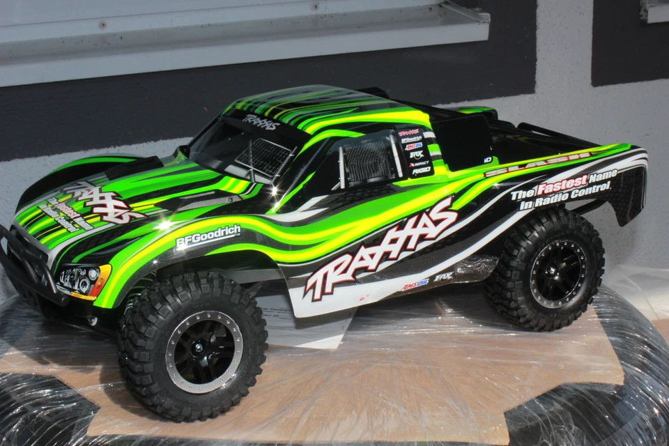 Traxxas TRX 58234 -8 GRÜN Slash  1:10 2WD Short Course RTR HD + Akku NEU - Bild 1 von 4