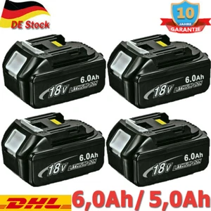2x Para Makita BL1860B 6AH Batería BL1890B Batería de repuesto / Cargador BL1830 LXT BL1850 - Imagen 1 de 19