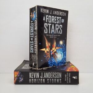 Horizon Storms & A Forest Of Stars Kevin J Anderson The Saga Of Seven Suns #2&3