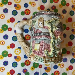Vintage Fitz & Floyd Omnibus Halloween Haunted House Mug 1993 - Picture 1 of 6