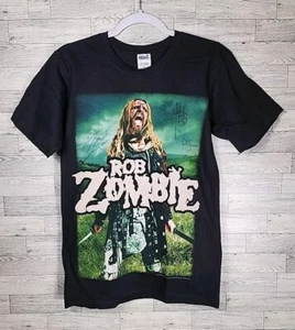 Rob Zombie Signed Shirt Band Autographed Hell On Earth Tour 2011 John 5 Piggy D - Picture 1 of 8