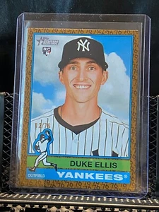 Duke Ellis RC 2025 Topps Heritage - Color of the Year #12/76 - #266 Yankees - Picture 1 of 2