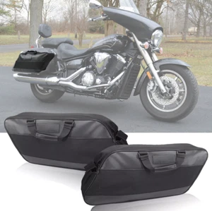 Saddlebag Liners Travel Pack Bag For Yamaha V-Star XVS 250 650 950 1100 1300 - Picture 1 of 16