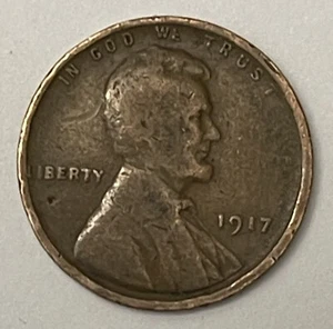 1917-NO REVERSE ERROR COIN-Lincoln Wheat Penny No Mint MK Unique-LOOK Super Rare - Picture 1 of 11