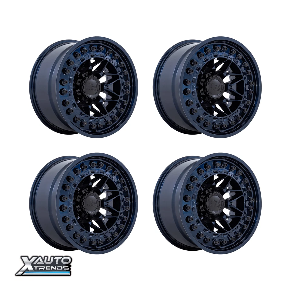 Black Rhino Alpha Midnight Blue 17X9 6X139,7 -12 mm (Juego de 4) Foto 1 de 1