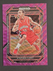 2023 Prizm Draft Picks STEPHEN CURRY #53 - Prizm Purple Wave - GS Warriors - HOF