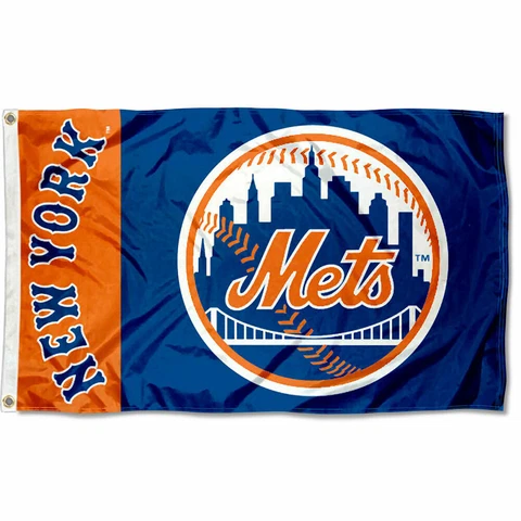 New York Mets Flag NY 3x5 Banner Cover