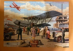 Falcon Crodon Airport 500 Piece Jigsaw Puzzle.complete. - Picture 1 of 2