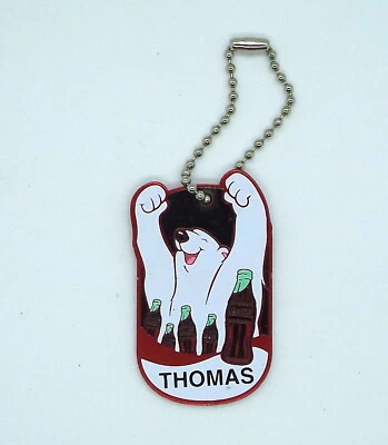 Coca-Cola Atlanta Thomas Keychain / Keyring - Image 1 of 2