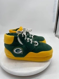 Green Bay Packers Sneaker Slippers Womens Shoe Size XLsrge NFL Football - Picture 1 of 10