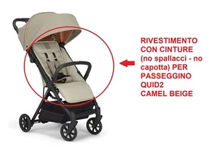 Revêtement + Ceinture Camel Beige Poussette quid2 Inglesina Nuovo-Italia - Photo 1/1