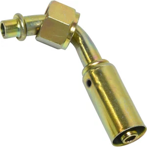 Accesorio Beadlock de aire acondicionado, BARRERA REDUCIDA de acero junta tórica hembra, 90 grados #8 35R1322ST - Imagen 1 de 2