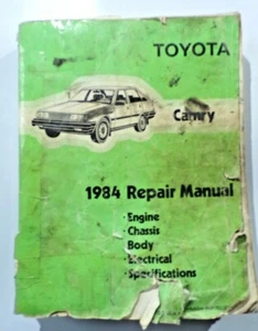 1984 Toyota Camry Repair Manual Gas And Diesel - Picture 1 of 14