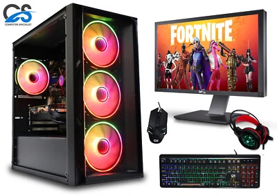 Videojuego PC Lote Intel Quad Core i5, 16GB RAM, 240GB SSD, 8GB RTX 3050 - Imagen 1 de 4