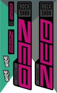 RockShox Zeb ultimatives Aufkleber-Kit | Pink | 2021 - Bild 1 von 1