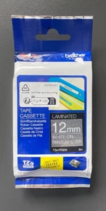 Cinta Original Brother P-Touch - BLANCA SOBRE PLATA TZe-PR935 / 12mm x 8m (IVA INCLUIDO) - Imagen 1 de 1