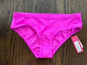NUEVO CON ETIQUETAS XHILIATION TRAJE DE BAÑO PARA MUJER BIKINI ROSA FUCSIA PARTE INFERIOR DESCARADA - S (0-2) - Imagen 1 de 5