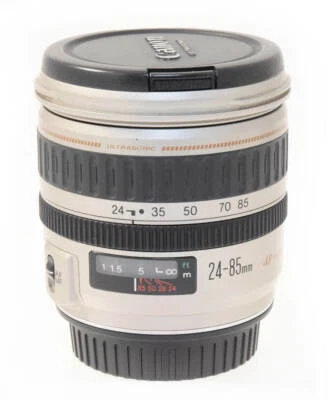 Canon EF USM 24-85mm f/3.5-4.5 EF USM Lens SILVER - Image 1 of 4