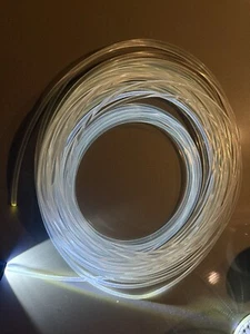 65.6 ft (20 m) Length Side Glow fibre Optic Cable W Light Source AC 100-265v RGB - Picture 1 of 5