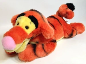 Disney Tigger Peluche Naranja Tigre Peluche Winnie the Pooh Grande Floppy Gorro 14" - Imagen 1 de 12