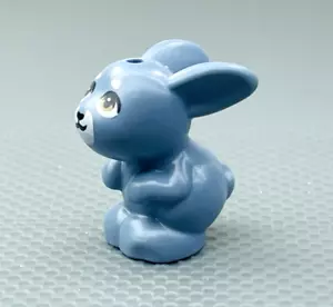 LEGO Hase Kaninchen Melodie sand blau schwarz Nase weiß Maulkorb Friends NEU (x1) - Bild 1 von 7