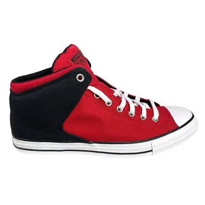 Converse Chuck Taylor All Star High Street Mid Sneaker Red/Black/White 169110F - Picture 1 of 10
