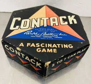 CONTACK Game Parker Brothers - Complete 36 Pieces Vintage 1939 - Picture 1 of 3