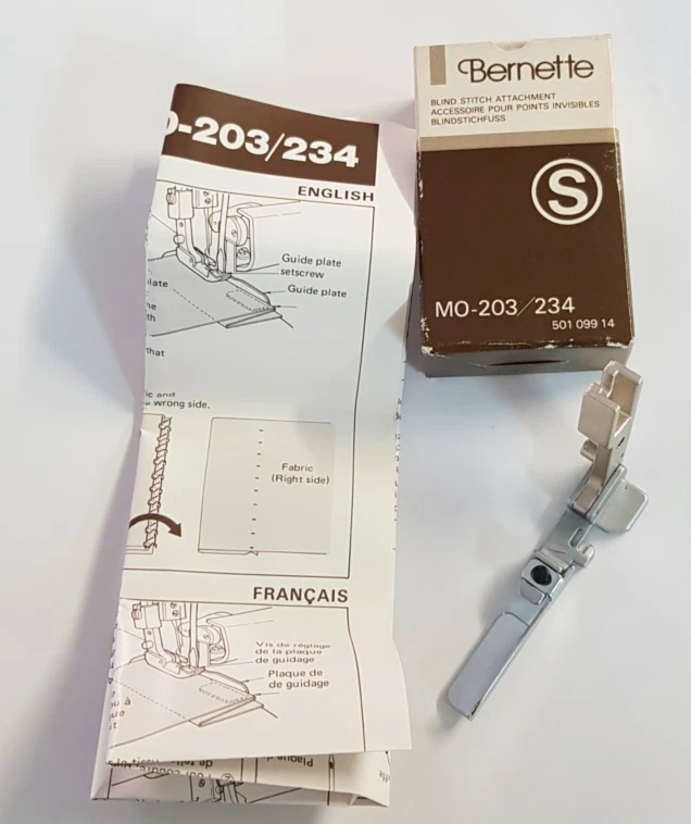 Bernette Blind Stitch Attachment foot 50109914 - Image 1 of 1