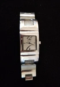 DKNY Silver Tone Stainless Steel Watch NY-4343 WR 30m 5.75" Max Size New Battery - Picture 1 of 4