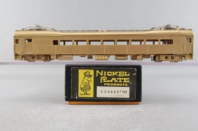 HO Brass Model - NPP CSS&SB Chicago South Shore / Bend Combine Powered #100 - Image 1 of 4
