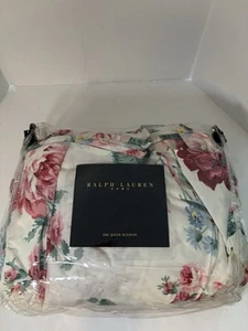 Ralph Lauren LORRAINE Floral Bedskirt Dust Ruffle - Queen Rare - Picture 1 of 18