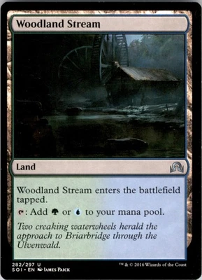 Shadows over Innistrad #282 Woodland Stream - Image 1 of 2