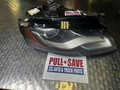 2009 2010 2011 2012 AUDI A4 S4 HID XENON HEADLIGHT RIGHT PASSENGER RH  - Image 1 of 4