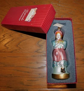 American Girl Pleasant Company Kirsten adorno de Navidad vidrio soplado con caja 1999 - Imagen 1 de 12