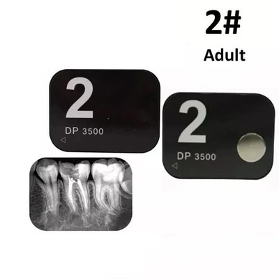 Piastre di conservazione fosforo radiografia dentale dimensioni 0,1,2 piastre fosforo imaging digitale