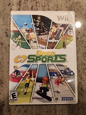 Nintendo Wii Deca Sports. Completo com manual. - Imagem 1 de 4