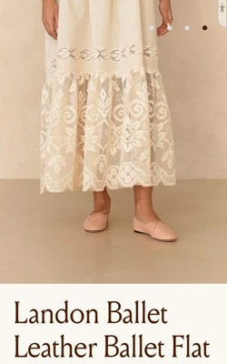 LOEFFLER RANDALL LANDON КОЖИ БАЛЕТ ТУФЛИ РАЗМЕР 9 B - Изображение 1 из 4