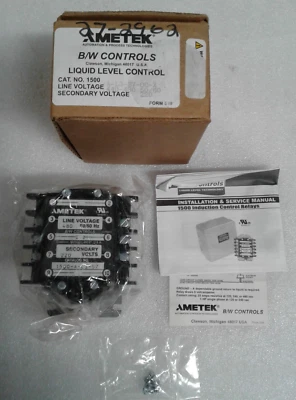 Ametek 1500-A-L3-S7-OC-X Liquid Level Control 480V PRI / 220V Seconday New - NIB - Image 1 of 4