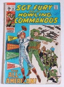 MARVEL COMICS   ( SGT FURY AND HIS HOWLING COMMANDODS) #81 (NOVEMBER 1970) - Bild 1 von 11