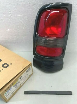 DEPO - BLACK Taillight / Bezel LH LEFT Driver Side for 1994-01 Ram 1500 Sport - Image 1 of 4