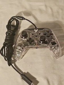 Afterglow Wired LED Controller for Xbox One Clear - UNTESTED for Parts - Picture 1 of 11