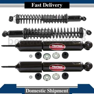 前后减震器支柱 4 件 适合 1997 1998 1999 2000 2001 2002 福特 Expedition — 第 1/4 张图片