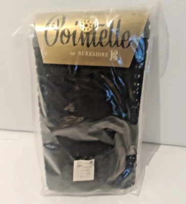 Nuevo De Colección Berkshire Pointelle Medias Grandes 10 - 11 1/2 Negro Foto 1 de 4