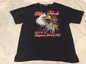 DAMEN T-SHIRT SCHWARZ DAYTONA BIKEWEEK 2004 L - Bild 1 von 5